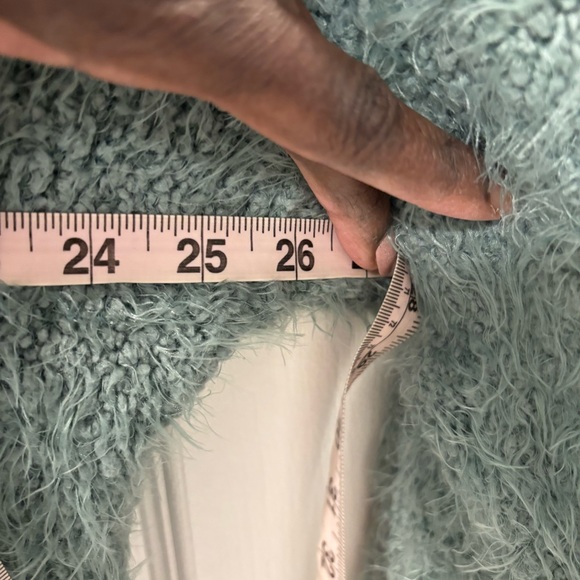 Free People Icing V-Neck Sweater in Spring Dust size S - Picture 14 of 14